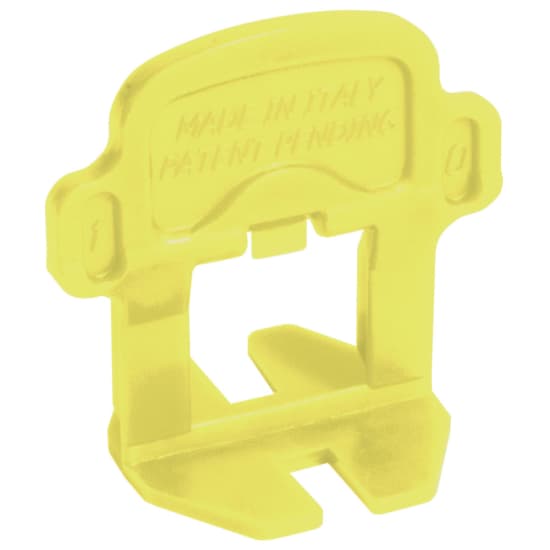 Mapei Mapelevel Easy WDG Spacer M Clips 5/32" Yellow 250 Count Bag