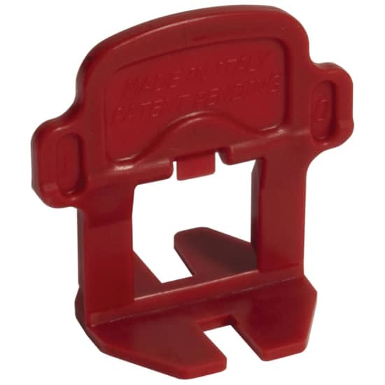 Mapei MapeLevel Easy WDG Spacer M Clips 3/16" Red 250 Count Bag