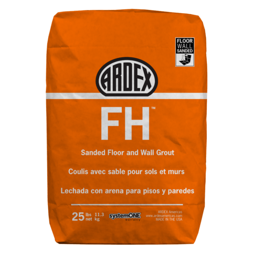 Ardex FH Sanded Floor and Wall Grout Cast Iron 25lbs