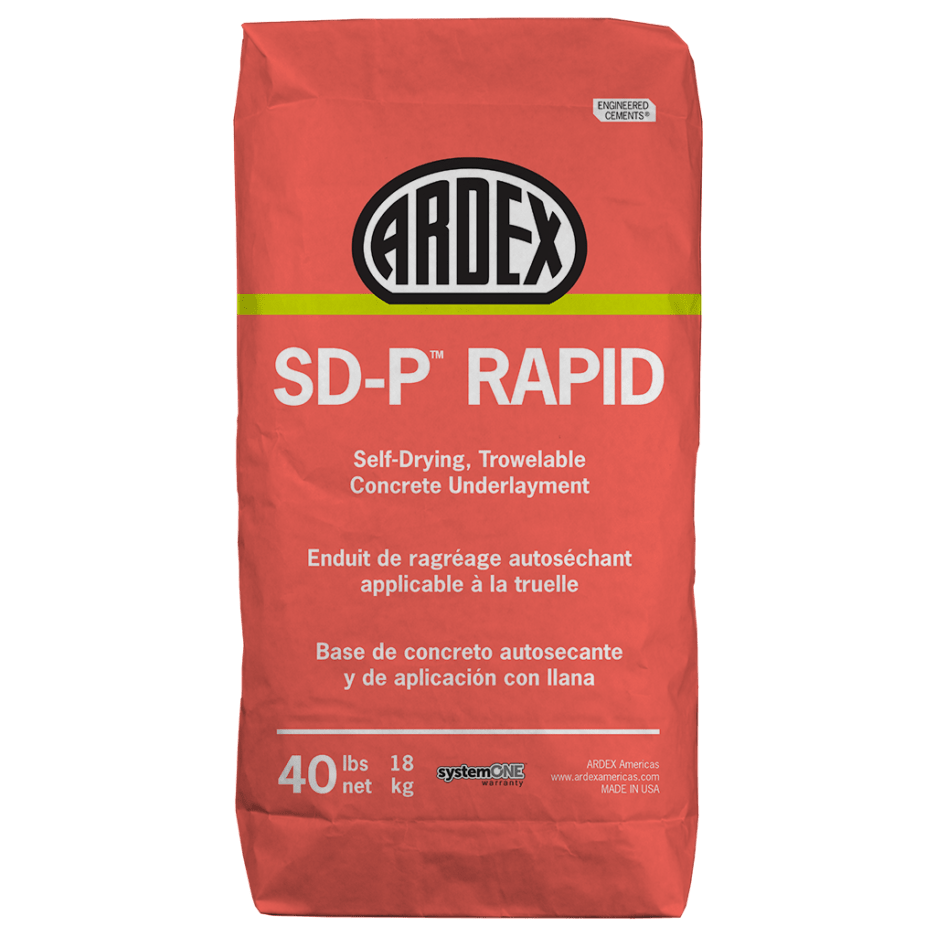 Ardex SD-P Rapid Self Drying Trowelable Concrete Underlayment 40lbs