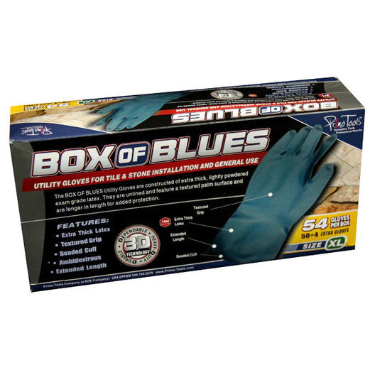 Primo Box of Blues Utility Gloves Large