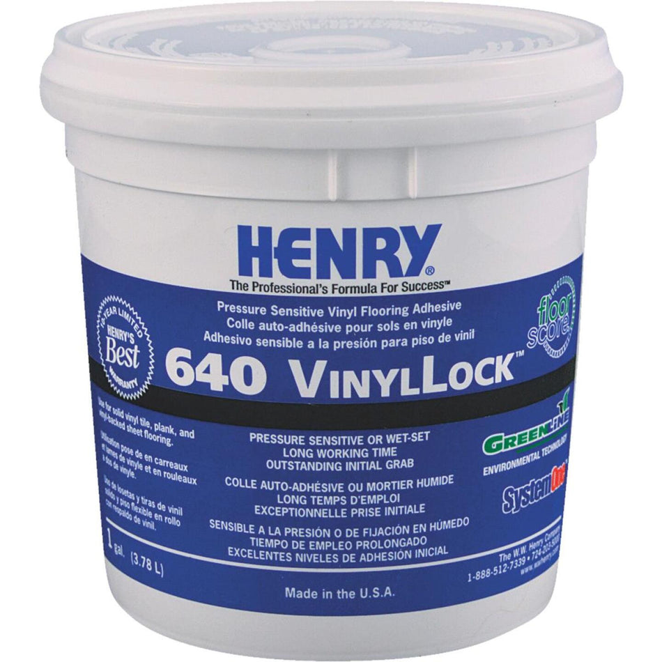 Henry 640 VinylLock Adhesive 1 Gallon