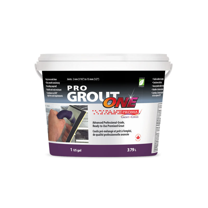 Proma Pro Grout One Charcoal 1 Gallon
