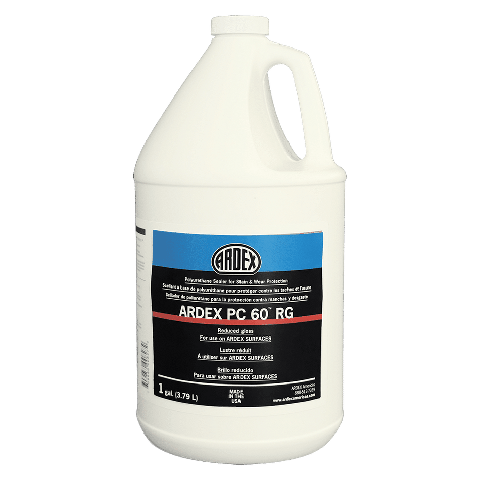 Ardex PC 60 RG Reduced Gloss Polyurethane Sealer For Stain & Wear Protection 1 Gallon