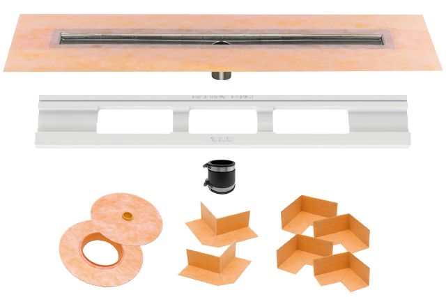 Schluter Kerdi Line 24" Channel Body with Center Drain