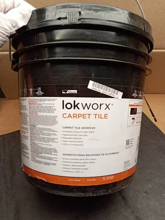 Shaw Floors LokWorx 5000 Carpet Tile Adhesive 4 Gallon