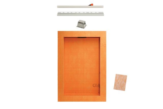 Schluter Kerdi Board SNLT 20" Shower Niche with Liprotec LED Lighting