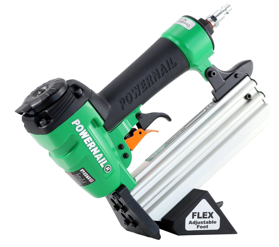 Powernail Model 2000FKIT 20 Gauge Trigger Pull Flooring Nailer for Tongue and Groove Engineered Floors