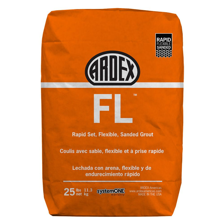 Ardex FL Rapid Set Flexible Sanded Floor and Wall Grout Classic Vanilla 25LBS