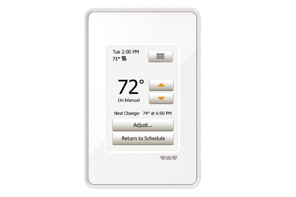 Schluter Ditra Heat E RT Programmable Touchscreen Digital Thermostat for Ditra Heat System