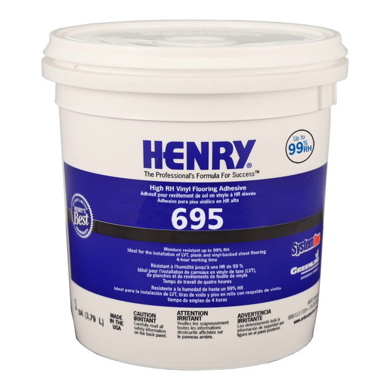 Henry 695 High RH Vinyl Adhesive 1 Gallon