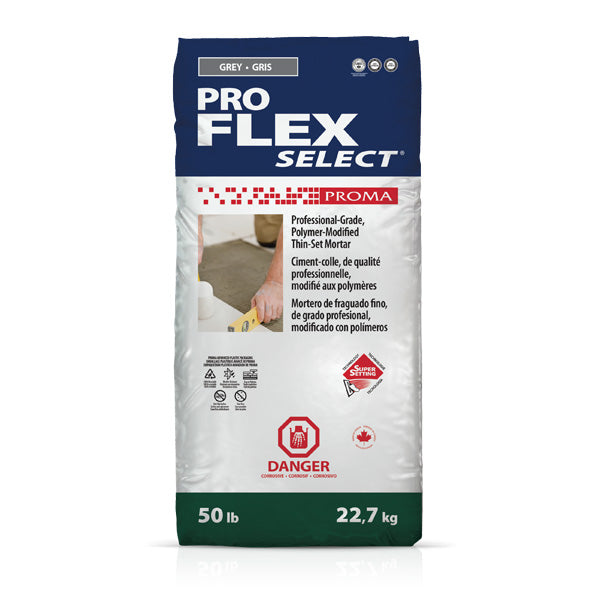 Proma Pro Flex Select Mortar Grey 50 lbs