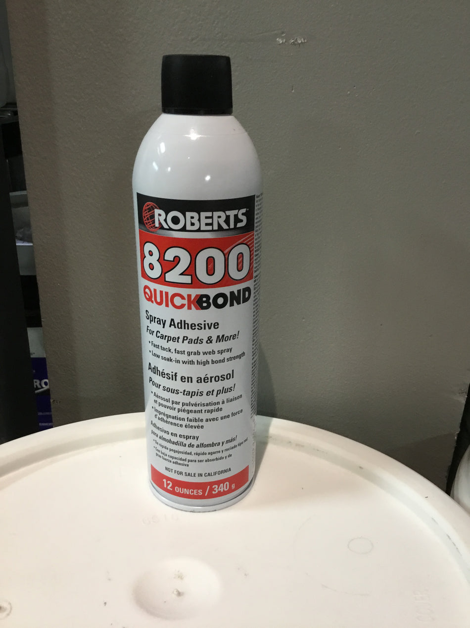 Roberts 8200 QuickBond Spray Adhesive 12oz