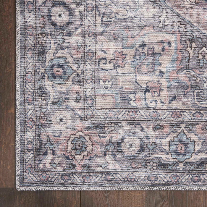 Nourison 2'x 6' Nicole Curtis Indoor Rug Grey