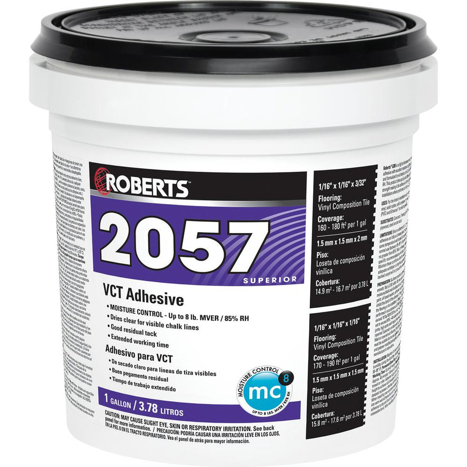 Roberts 2057 Premium VCT Adhesive 1 Gallon